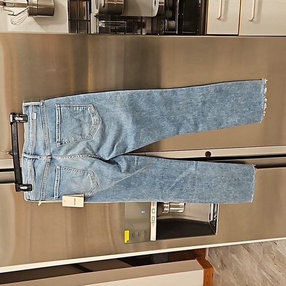 💕MOTHER💕 The Mid Rise Dazzler Ankle Step Fray Jeans ~ Ropin' & Ridin' 30 NWT - Picture 9 of 16